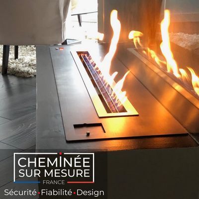 Custom Bio Ethanol Fireplace France Expertise Design Realization